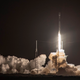 Up, up, and away—yesterday’s launch from Cape Canaveral.